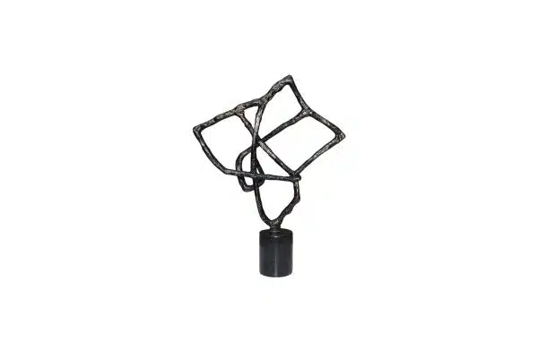 Home Decor Scluptures Metal Steel Structure Ornaments FC-24008 Front View