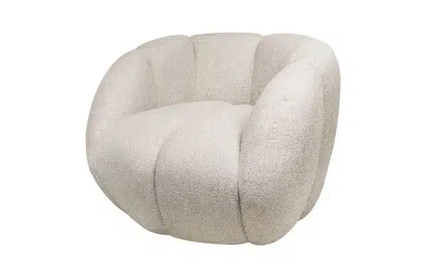 Home Decor Utrera Armchair Swivel Ote Cobble Side View