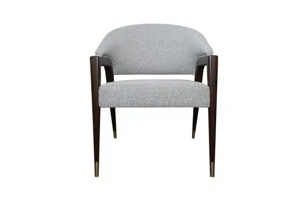 Home Decor Chair with Armrests Questa Q010 Front View