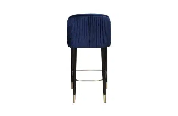 Home Decor Lixian Bar Stool SV 201 Navy Back View