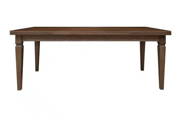 Home Decor Luciano Oak Brown 80 Dining Table Front View