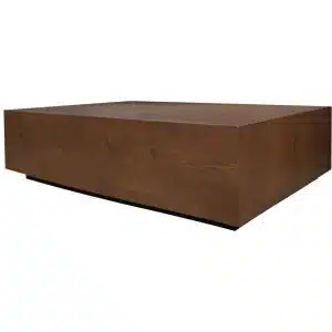 Home Decor Sullivan Coffee Table Brown Side View