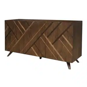 Home Decor GO-003-005 Wide Sideboard Side View