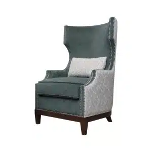 Home Decor Tresor Armchair BL Forest Side View