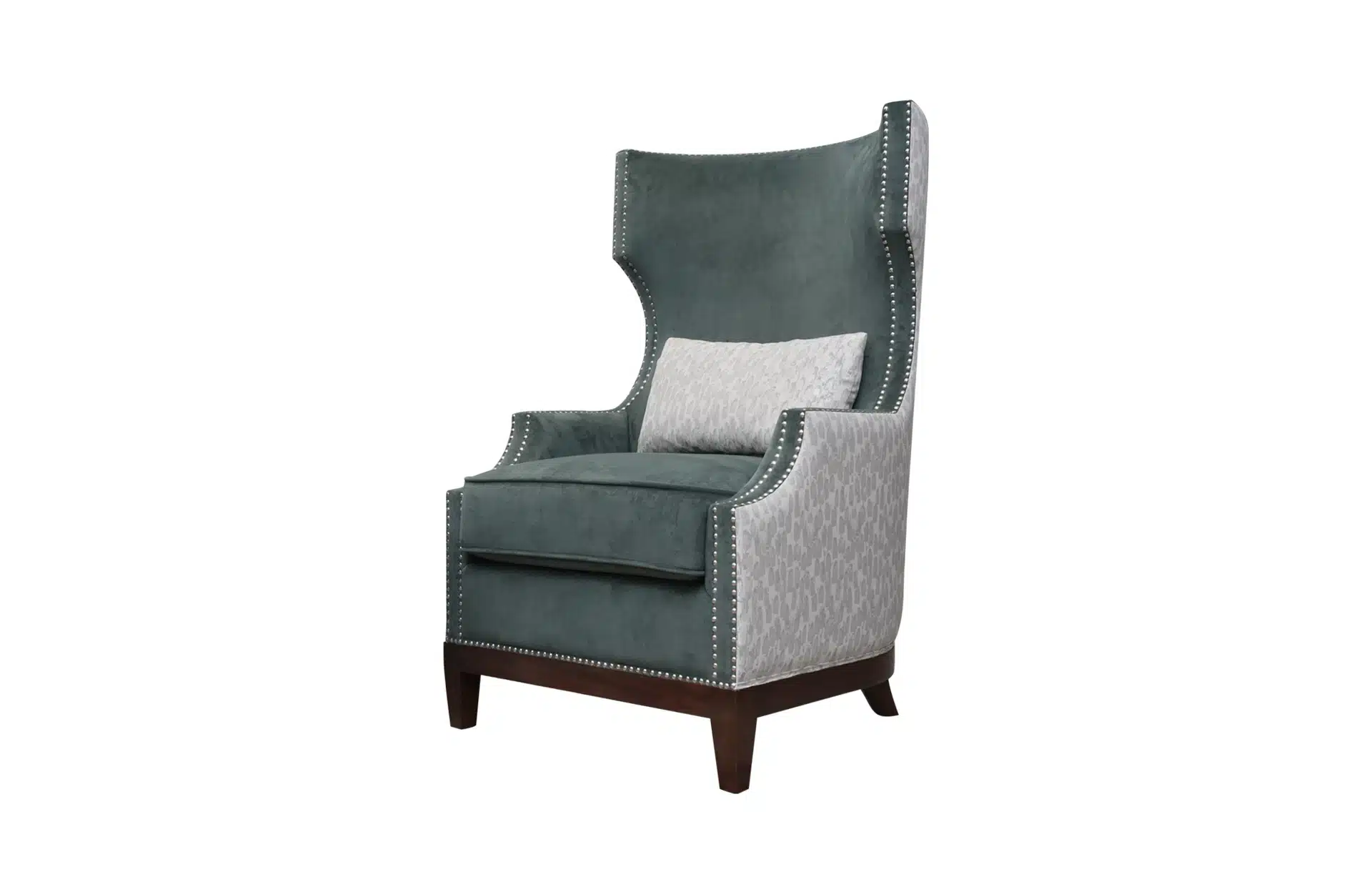 Home Decor Tresor Armchair BL Forest Side View