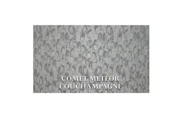 Home Decor Tresor Armchair BL Forest Fabric View COMET METEOR COL CHAMPAGNE