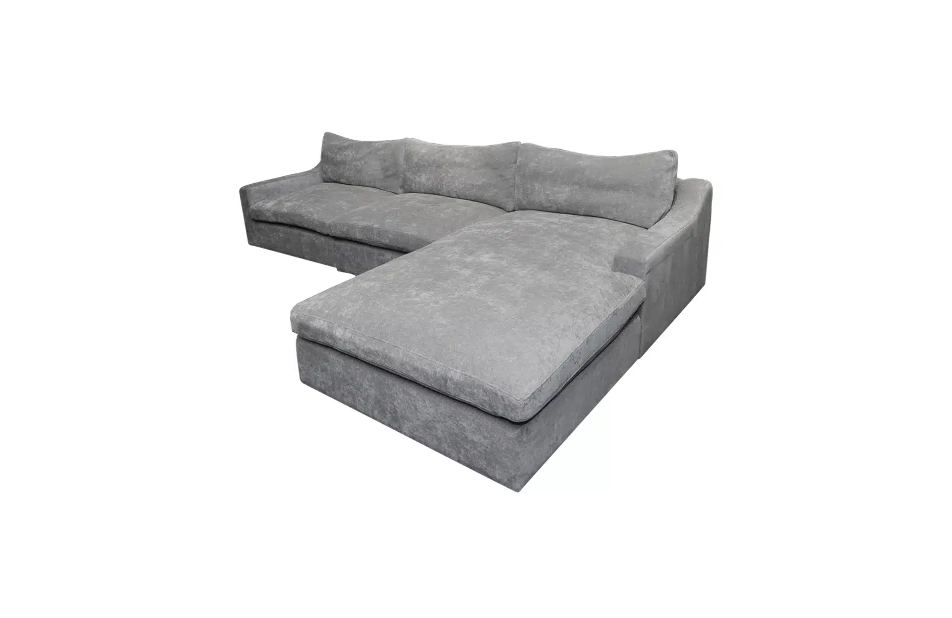 Home Decor Sectional & Corner Sofas Victtorio Cloud L Sofa MA - 0436 Side View