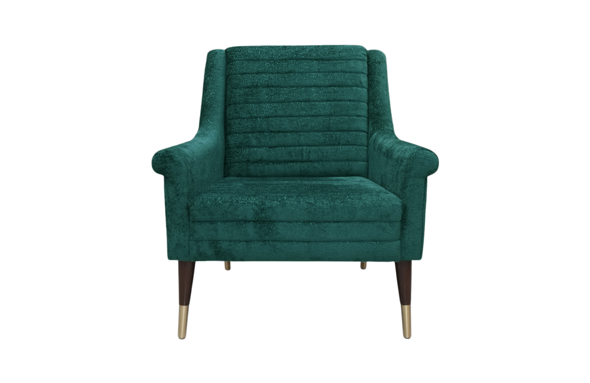 Home Decor Bragg Arm Chair PS 14 Teal Front View