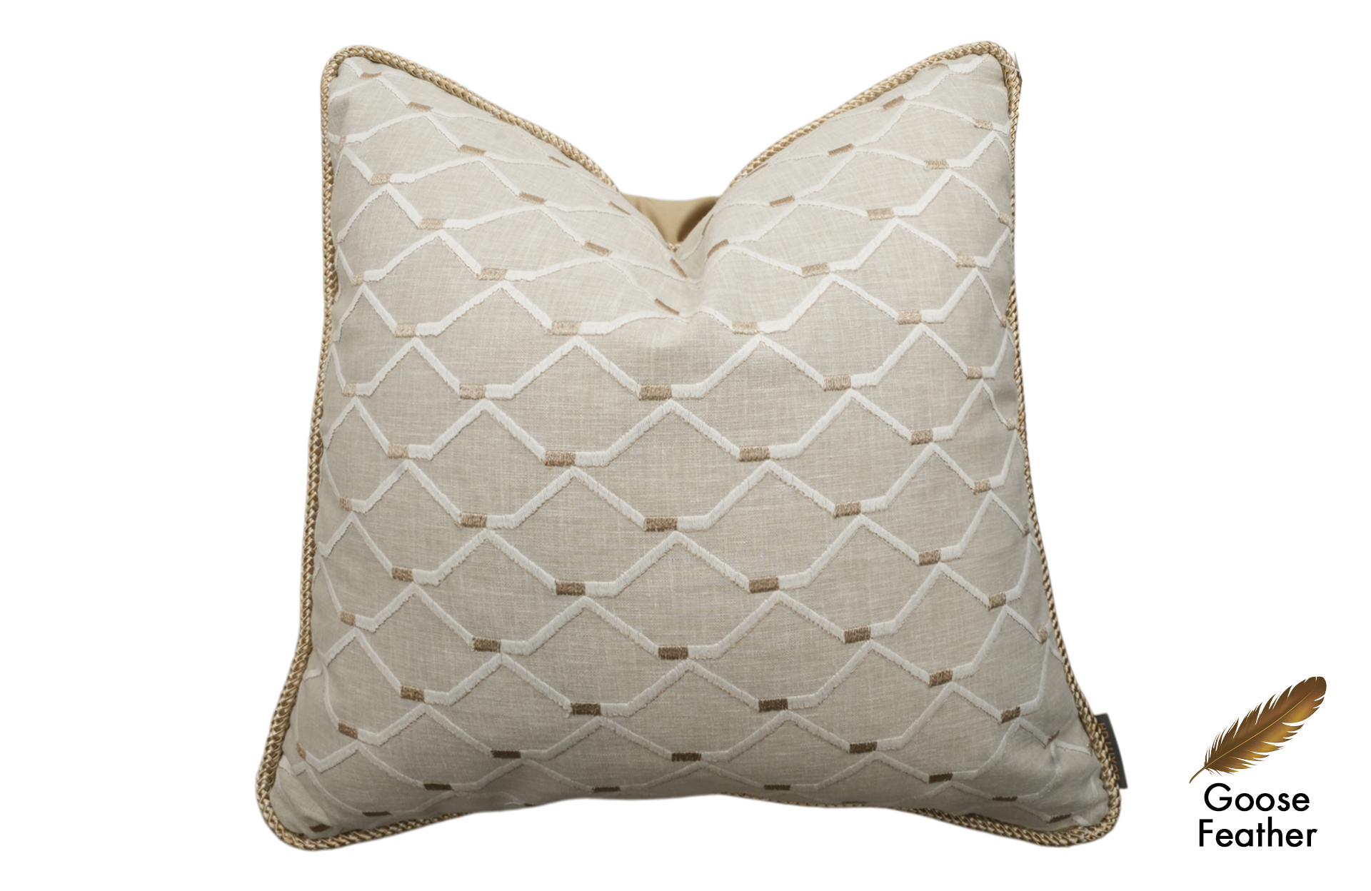 Home Decor Goose Feather Cushion CHN LXR 2003033614 IND Cushion Front View