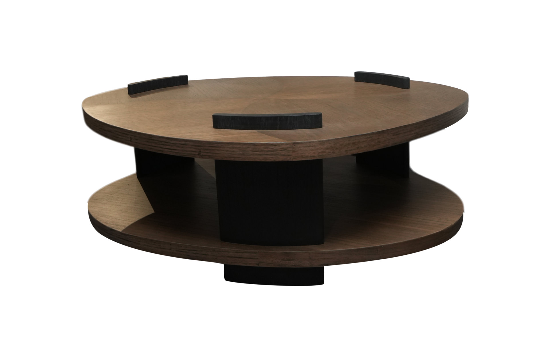 Home Decor Coffee Table Wave Front View