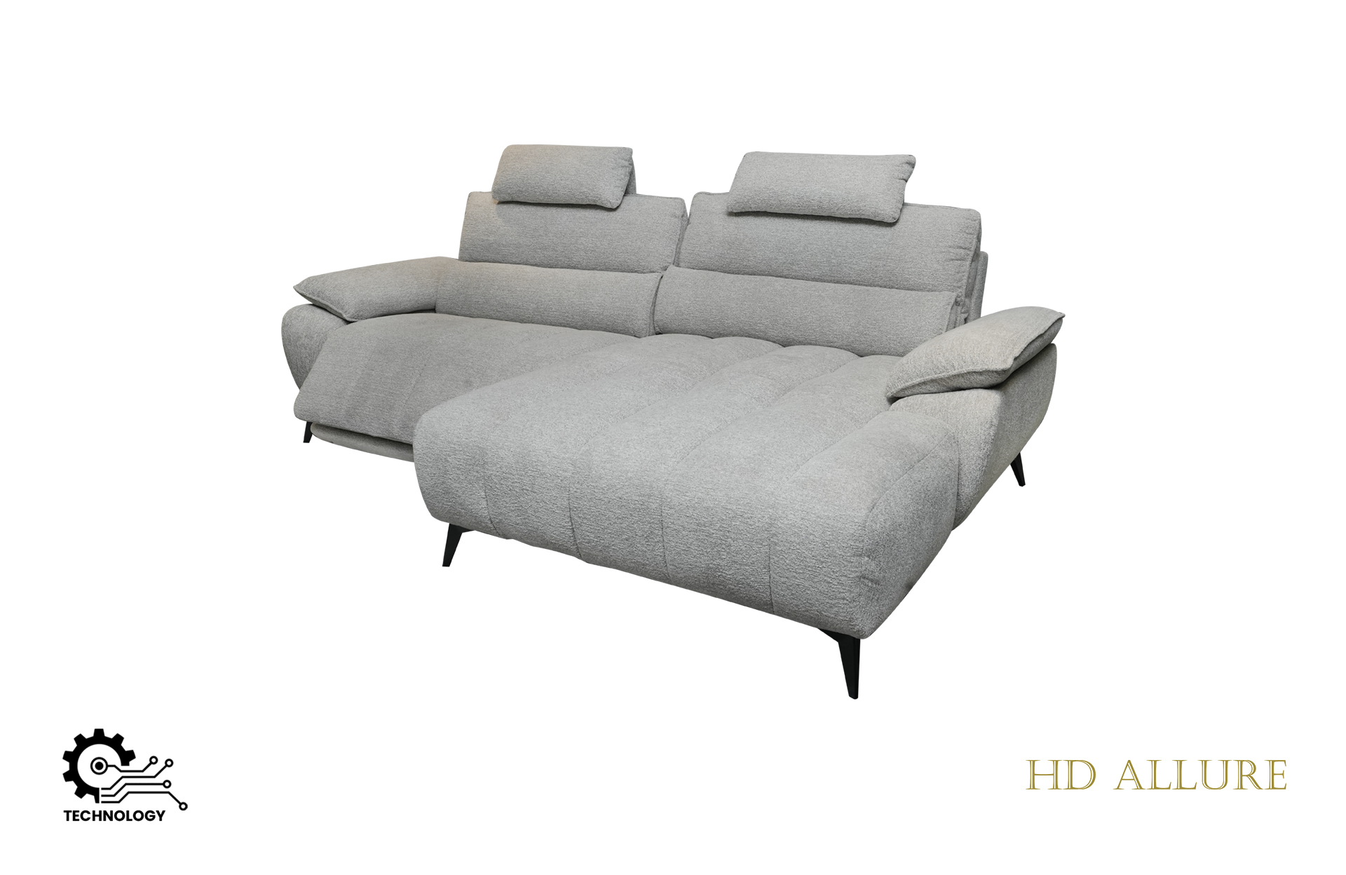 Home Decor Sectional & Corner Kobo Power Recliner Sofa Side View