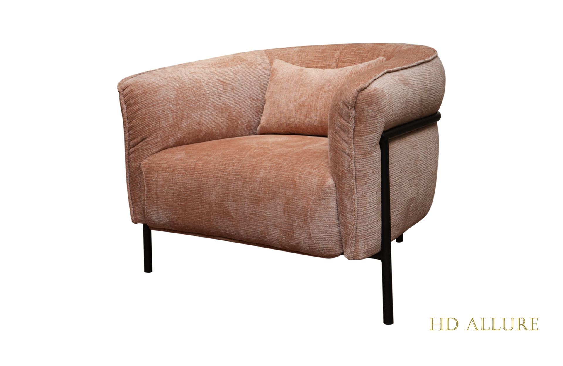 Home Decor Baldwin Armchair Side View