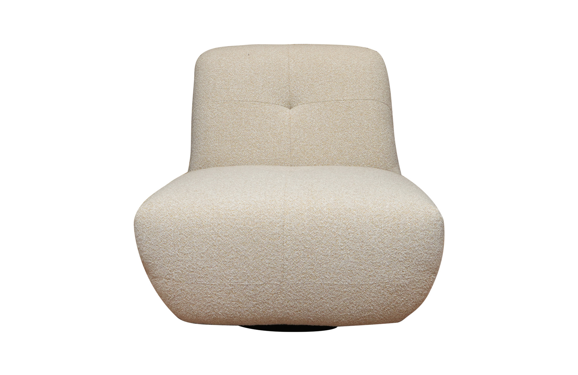 Home Decor Gideon Swivel Lounge Chair Front View