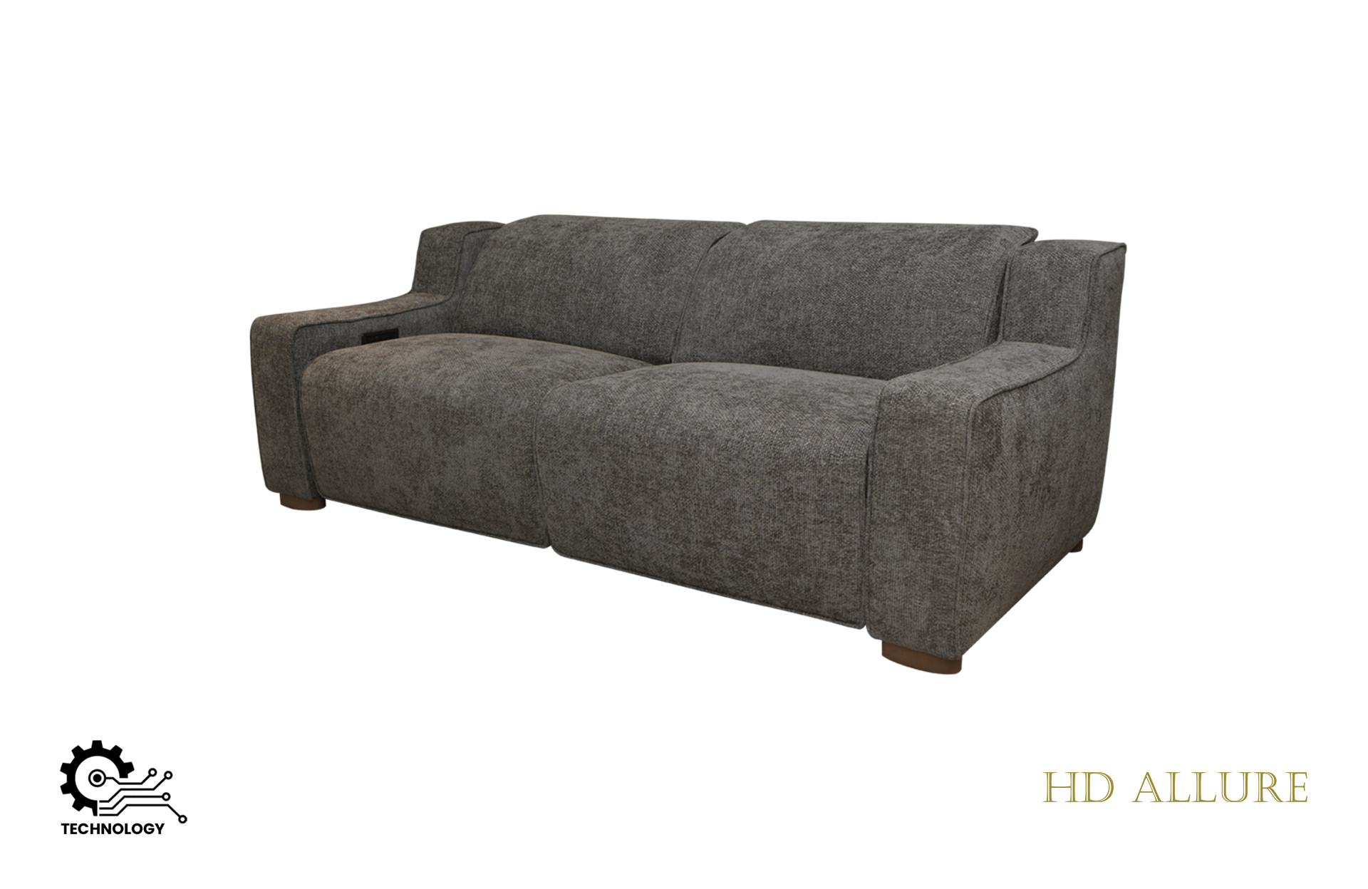 Home Decor Milo Power Recliner Sofa Side View