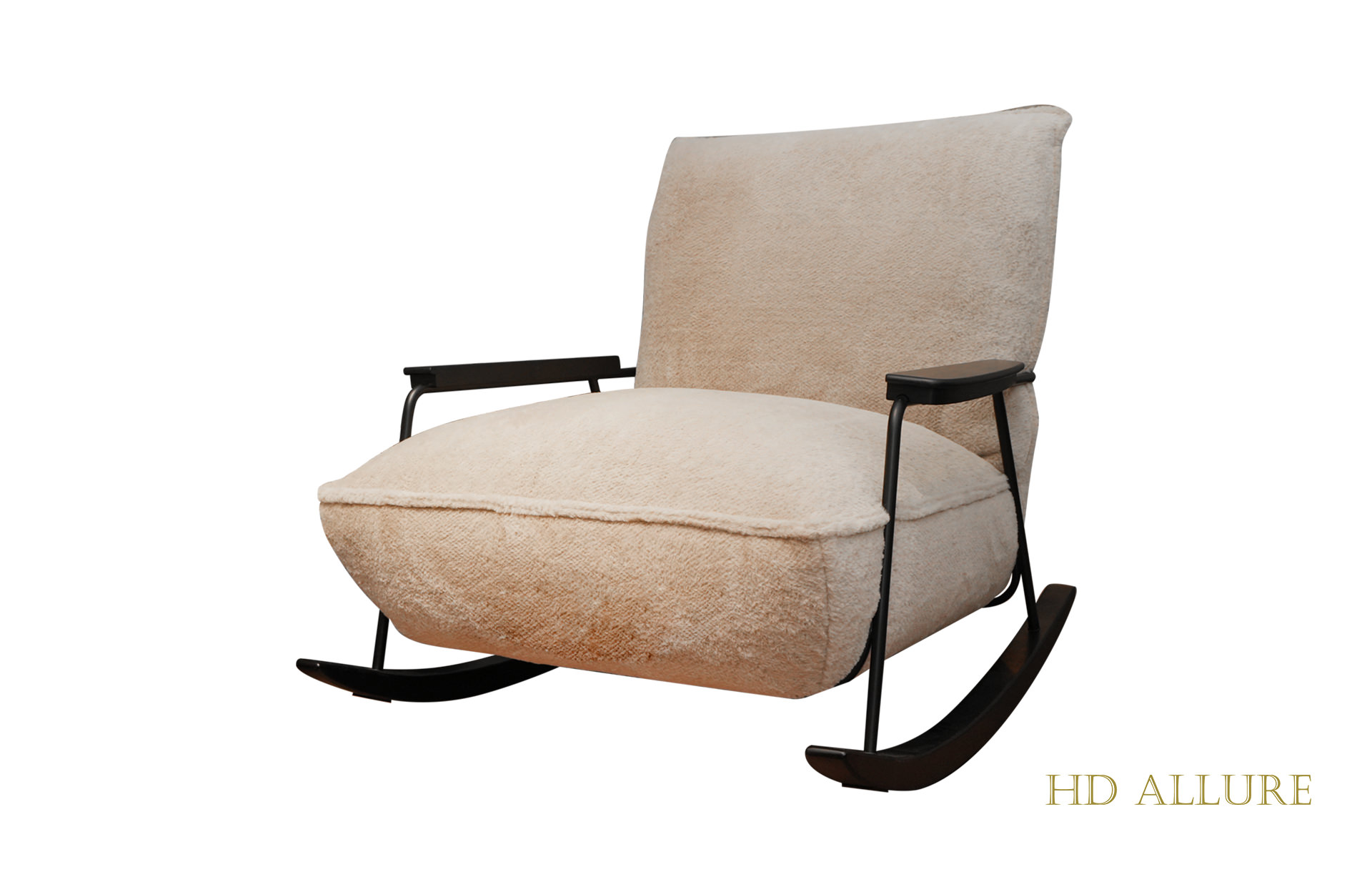 Home Decor Tyler Rocking Armchair Side View