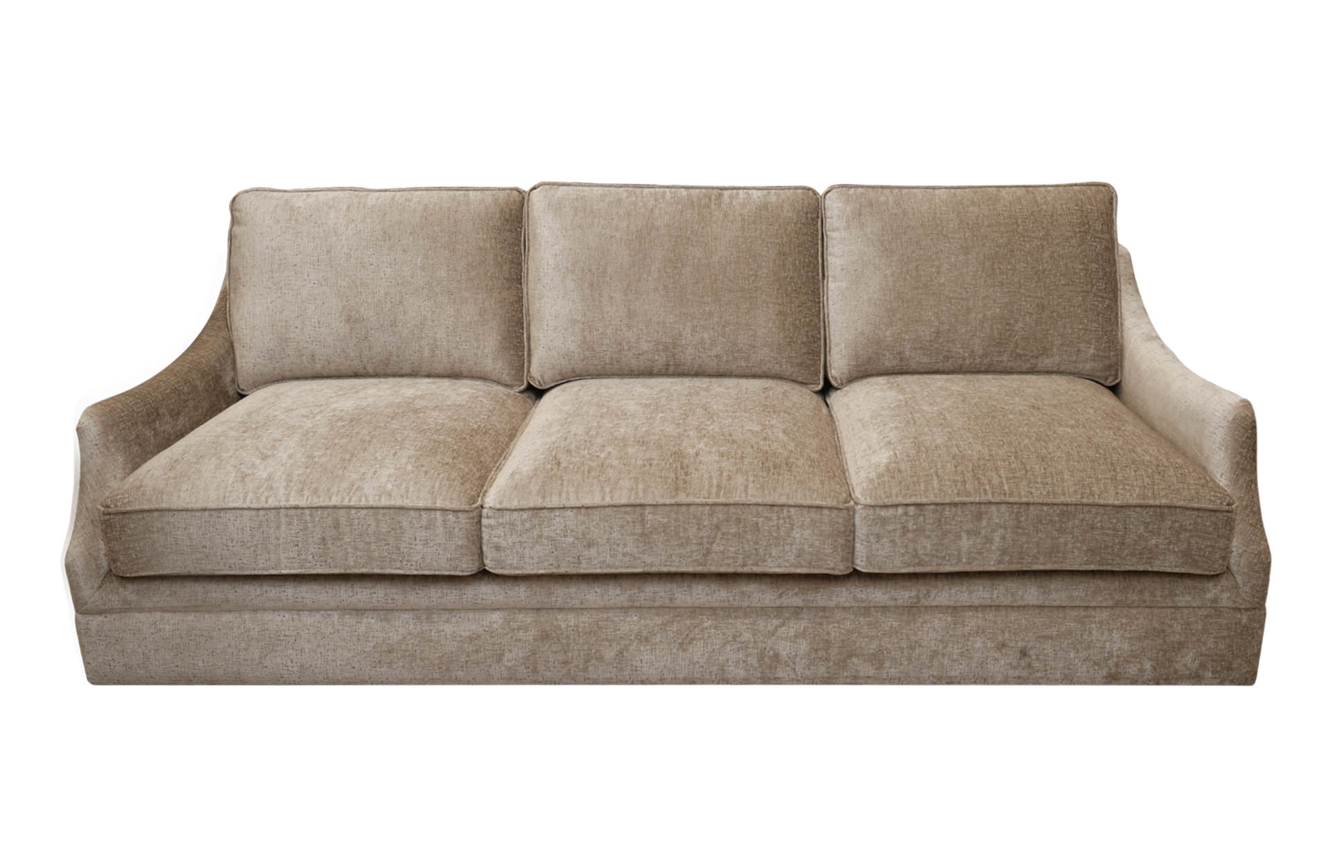 Home Decor Adora Sofa New MTV Cream Front View