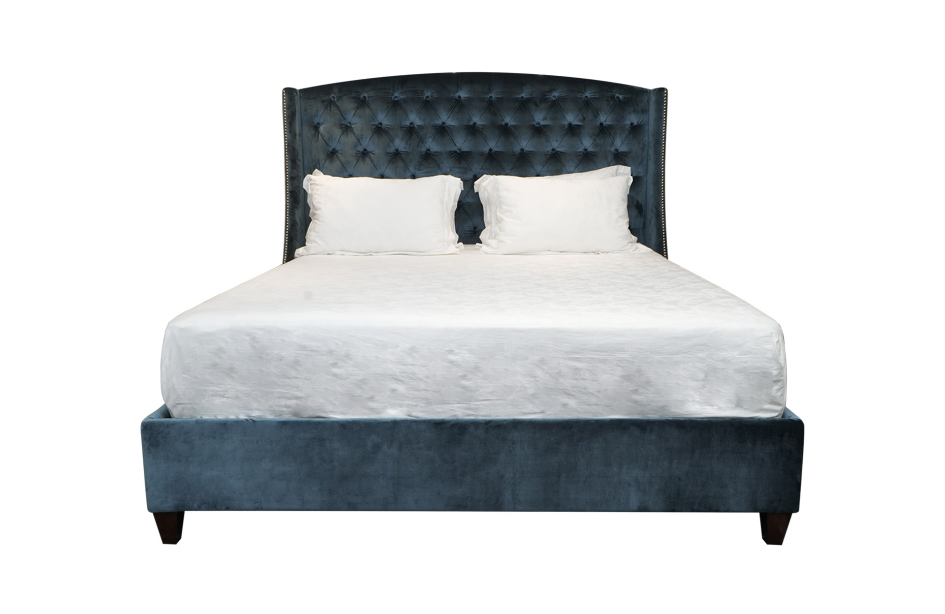 Home Decor Brome Bed Set AB Teal Front View