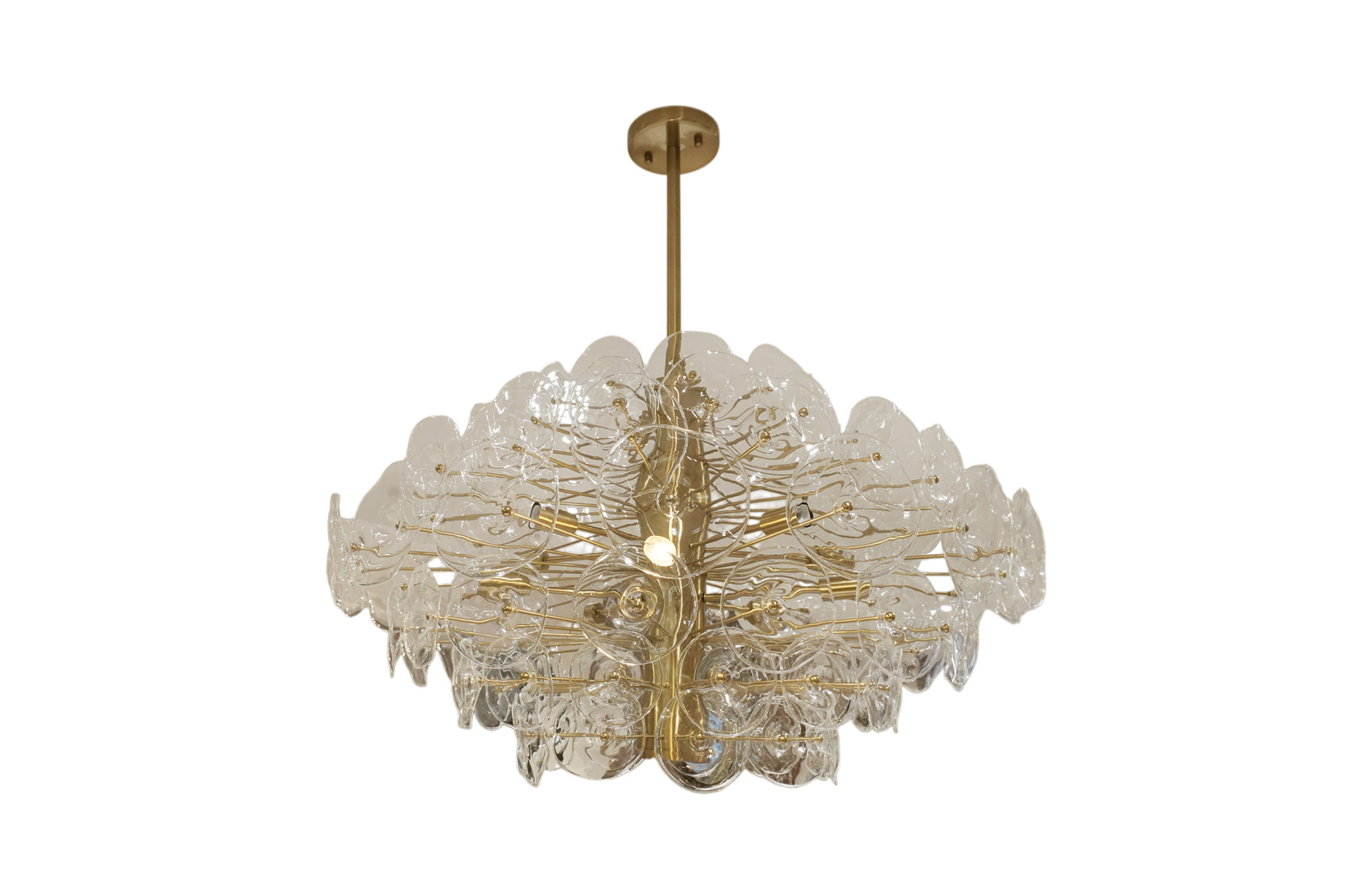 Home Decor Chandelier D5325-10BR Ceiling Light Front View