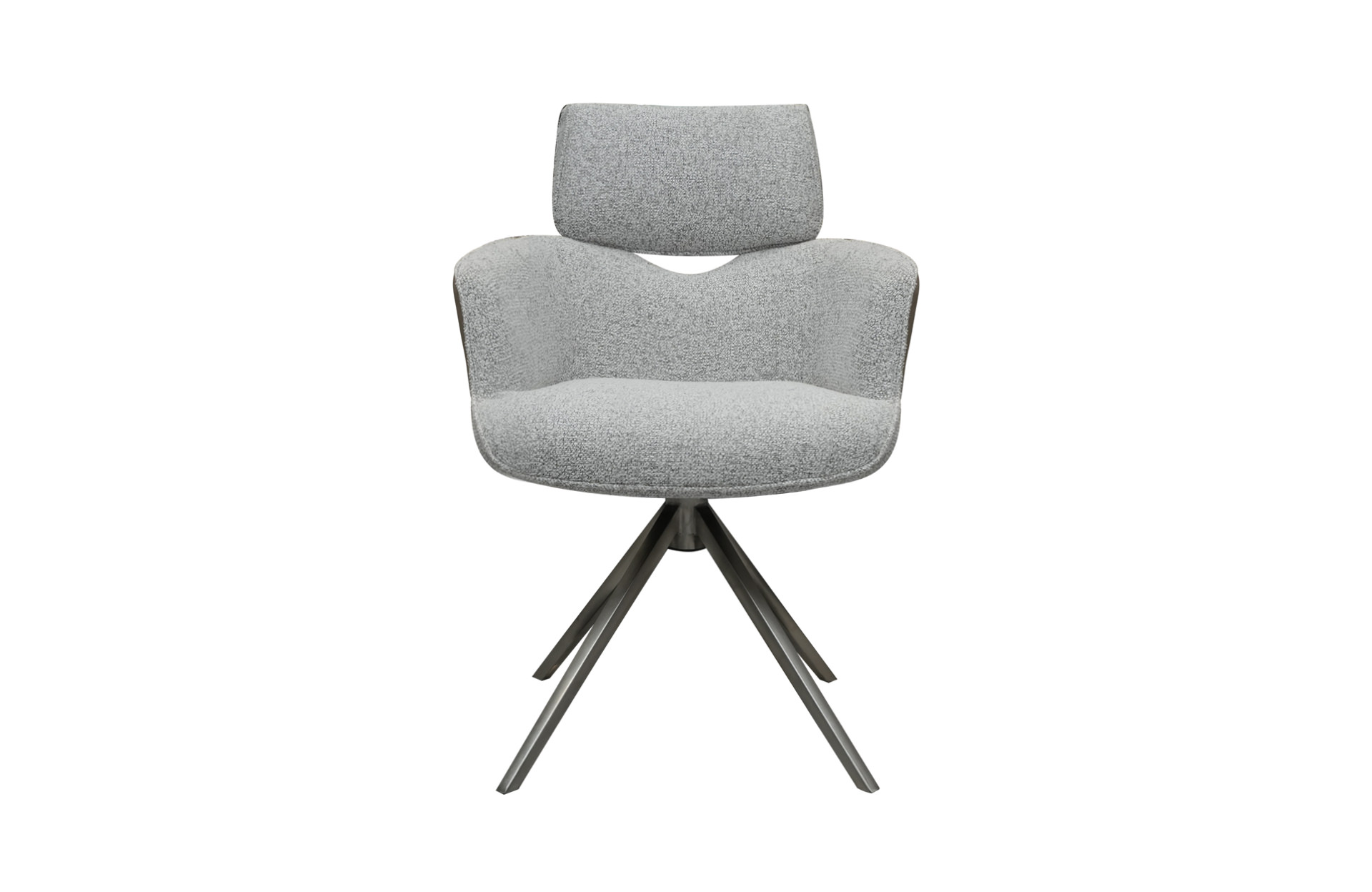 Home Decor Davis Swivel Dining Armchair Front View