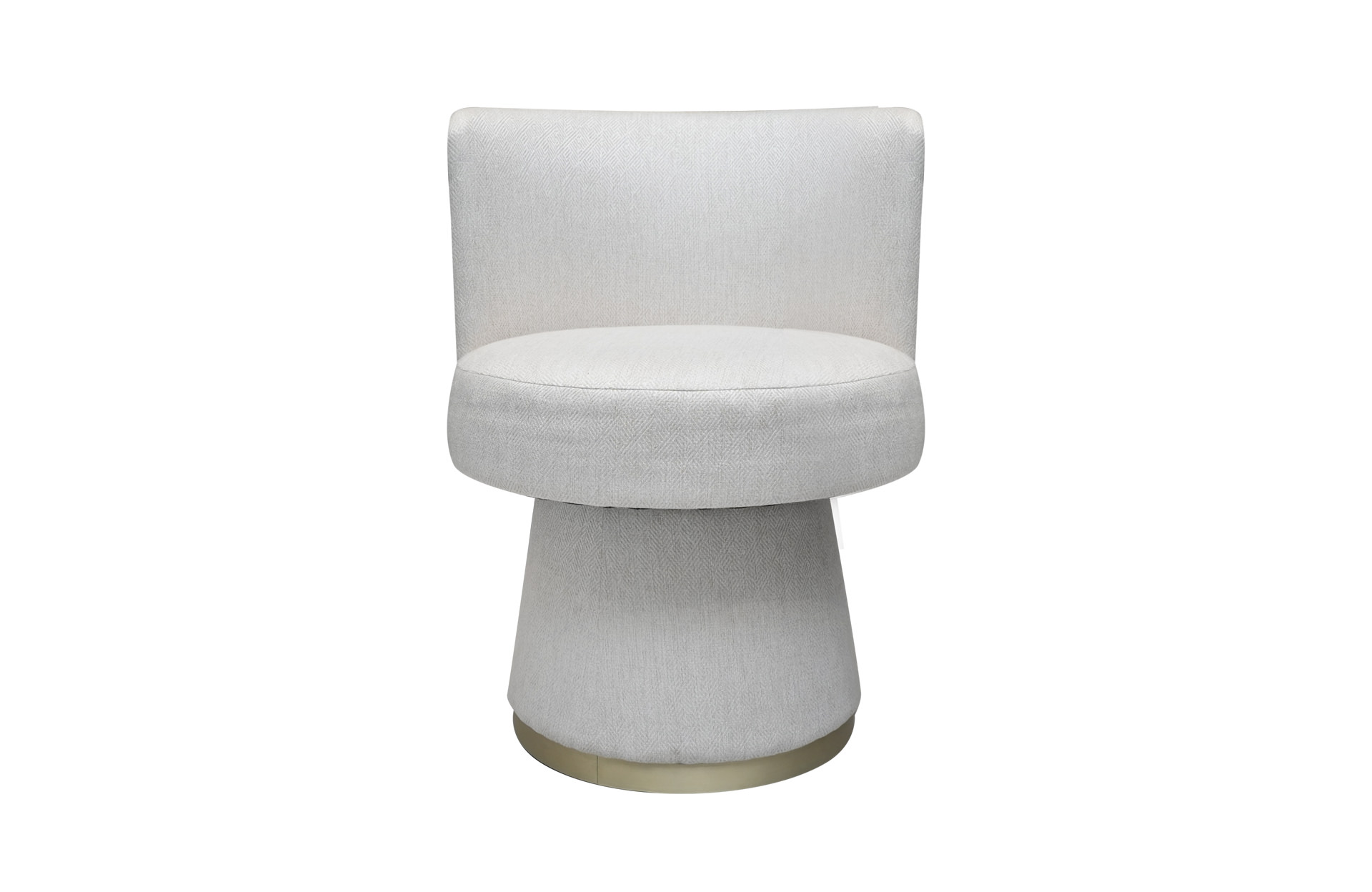 Home Decor Dining Chair Florence Talbot Ivory Front View