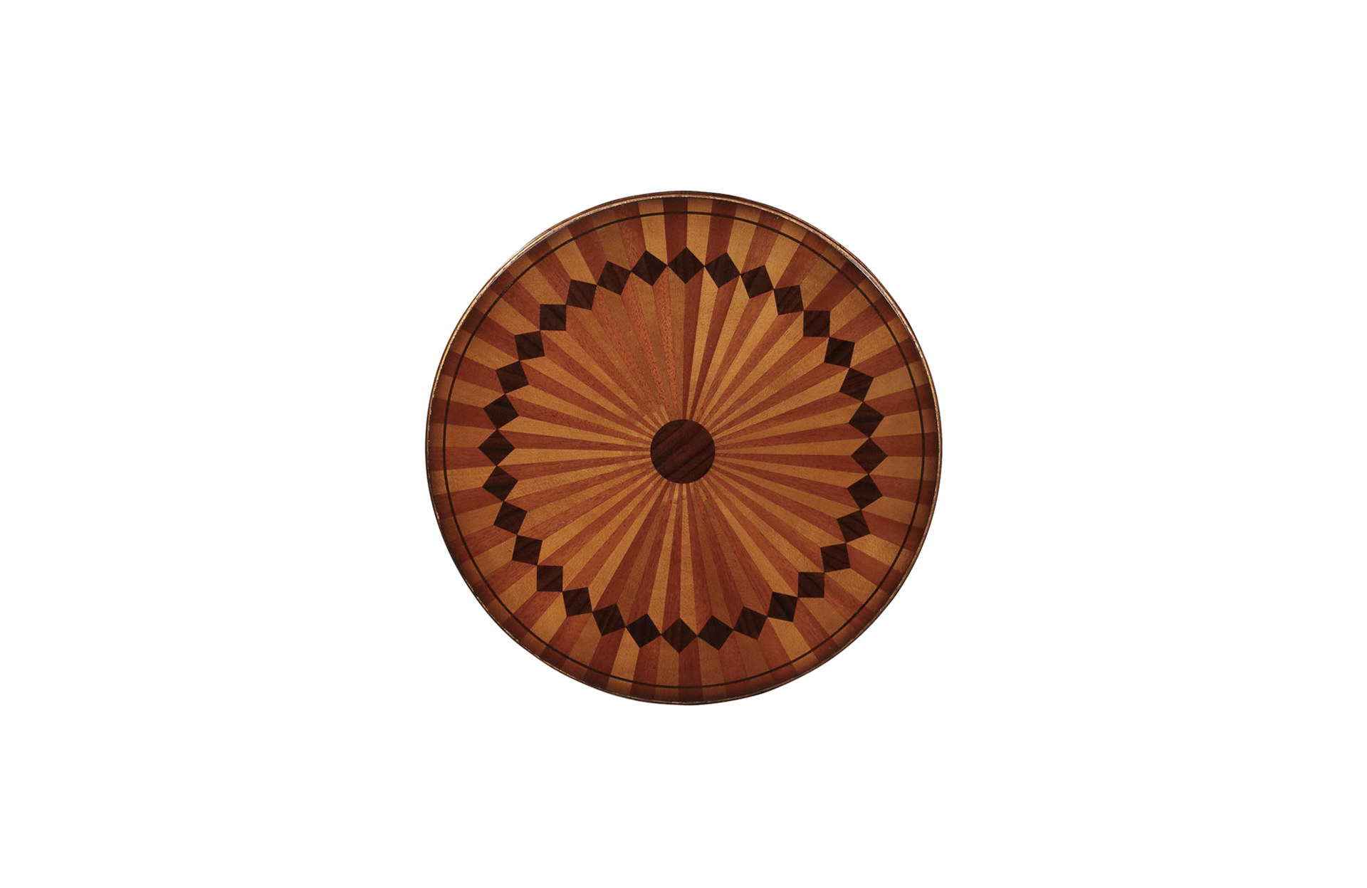 Home Decor Side Table Occasional Table Italian Inlaid 34449 Top View
